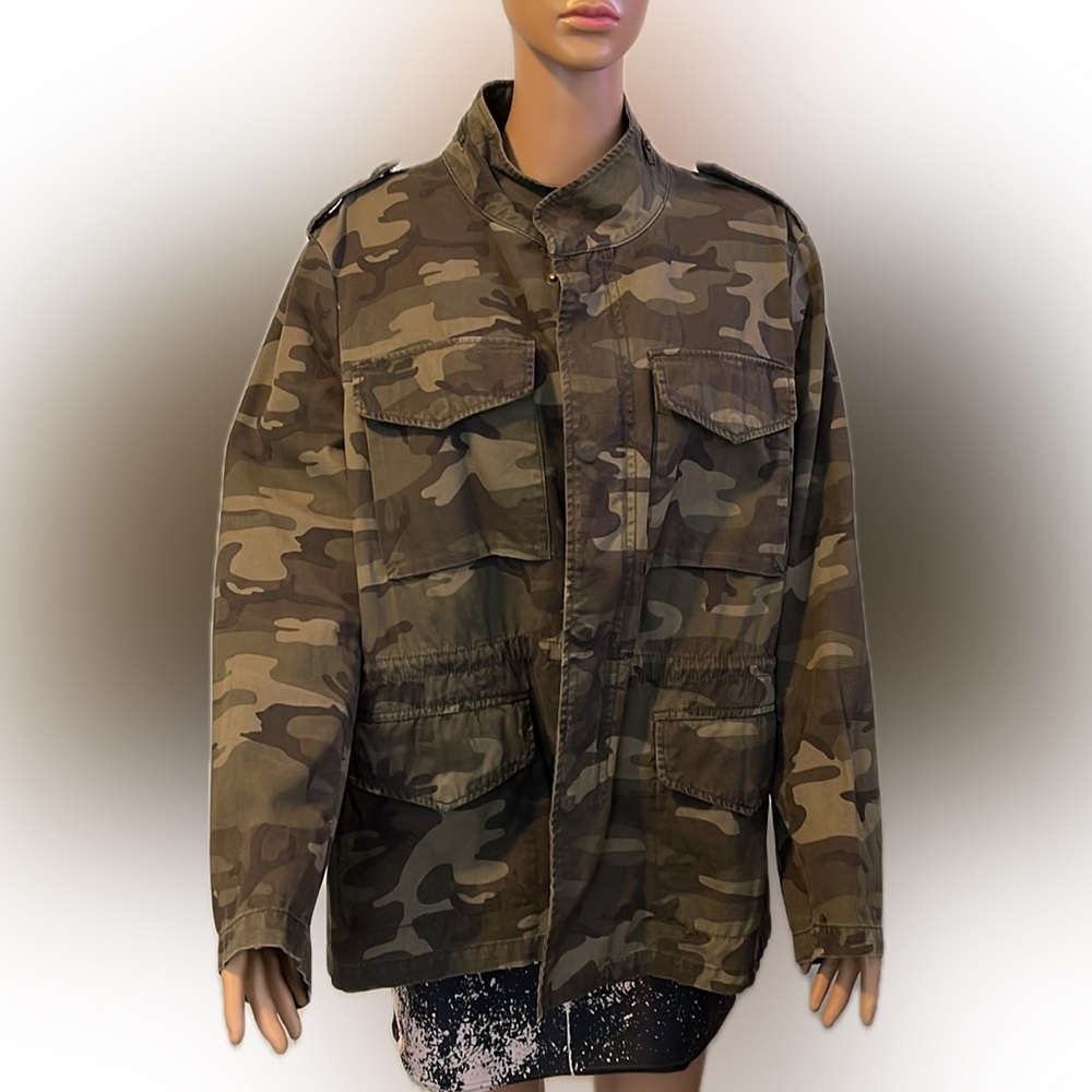 Lane Bryant camouflage jacket